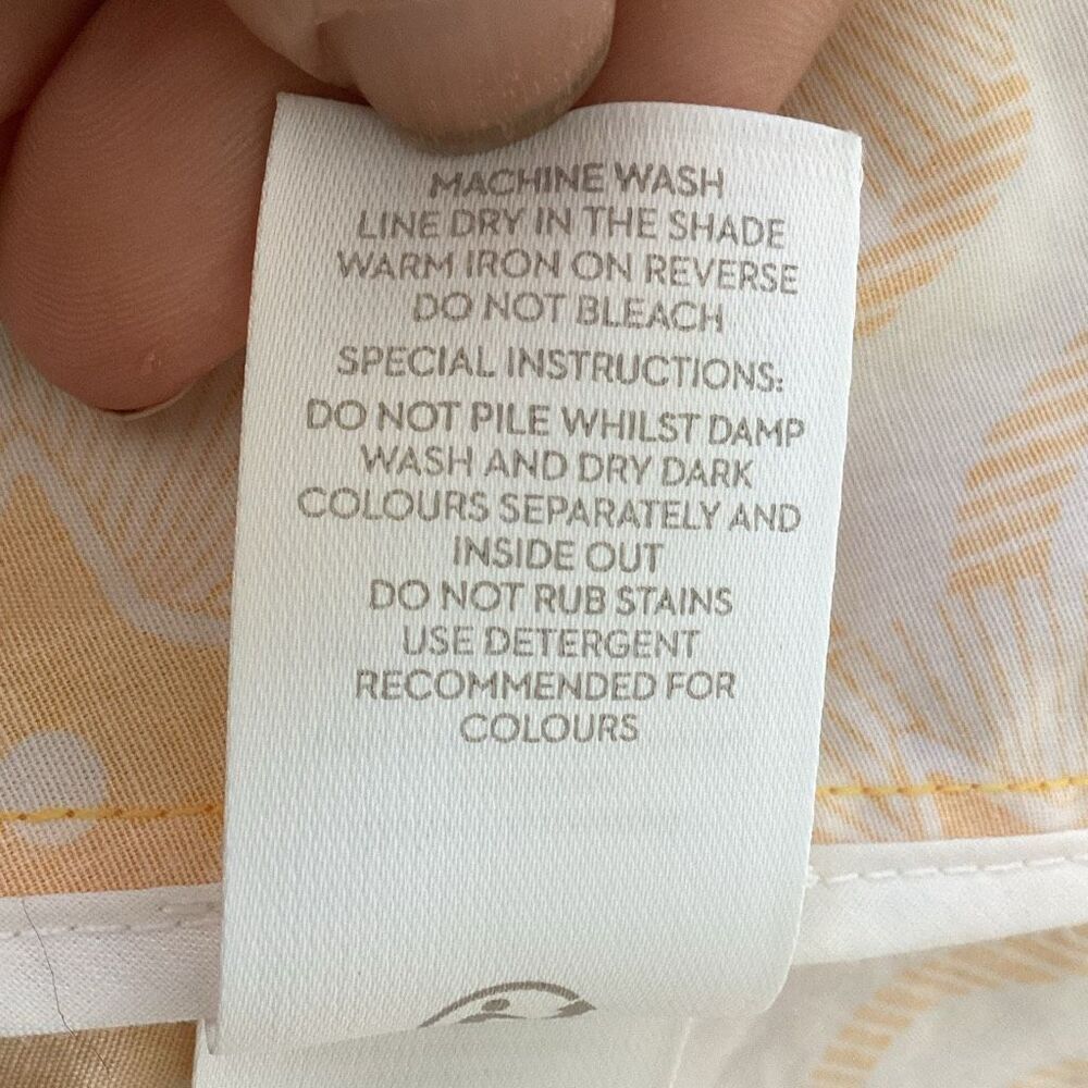 Boden Anastasia Yellow Star Shirt Dress Women’s 6R Fit & Flare - Picture 10 of 11